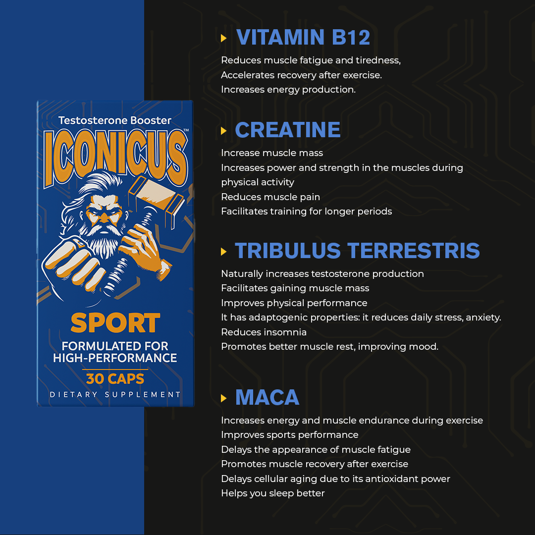 Iconicus Testosterone Booster